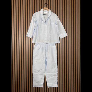 Italic Pajama Medium Womens Blue 2 Piece Matching Sleepwear
